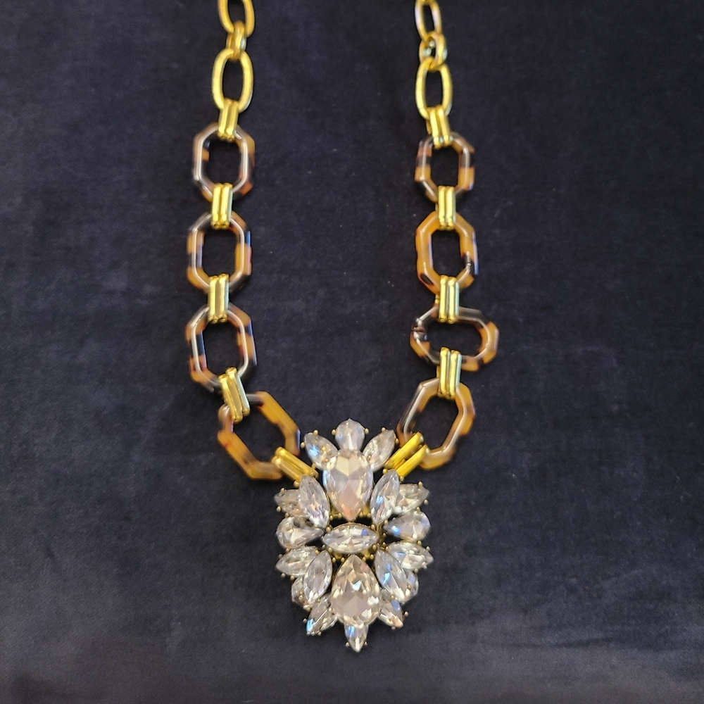 Tortoise Statement Necklace